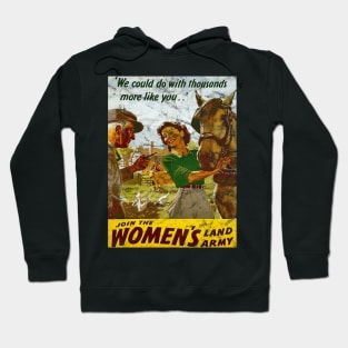 Join the Women's Land Army Hoodie